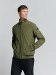 NO EXCESS Jacke Short Fit Dunkelgrün/Grün
