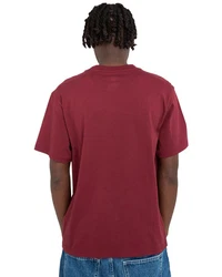 Element T-Shirt Basic Pocket Dunkelrot/Bordeaux/Rot