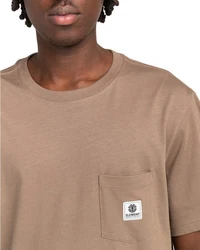 Element T-Shirt Basic Pocket Khaki/Braun/Beige/Grau