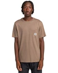 Element T-Shirt Basic Pocket Khaki/Braun/Beige/Grau
