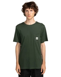 Element T-Shirt Basic Pocket Dunkelgrün/Grün