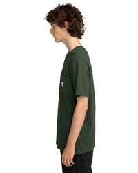 Element T-Shirt Basic Pocket Dunkelgrün/Grün