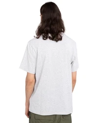 Element T-Shirt Basic Pocket Hellgrau/Grau/Silber/Rot