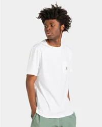 Element T-Shirt Basic Pocket Weiß/Creme/Khaki