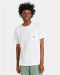 Element T-Shirt Basic Pocket Weiß/Creme/Khaki