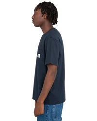 Element T-Shirt Basic Pocket Dunkelblau/Hellblau/Schwarz