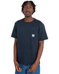 Element T-Shirt Basic Pocket Dunkelblau/Hellblau/Schwarz