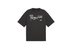 PUMA F1 Graphic T-Shirt Herren Schwarz/Grau/Dunkelgrau