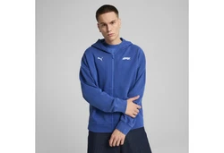 PUMA Sweatjacke F1 Graphic Hoodie Herren Hellblau/Dunkelblau/Blau