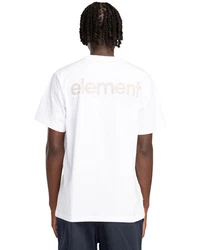 Element T-Shirt Simple Logo Weiß