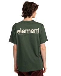 Element T-Shirt Simple Logo Dunkelgrün/Grün