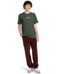 Element T-Shirt Simple Logo Dunkelgrün/Grün