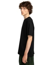 Element T-Shirt Simple Logo Schwarz/Hellblau