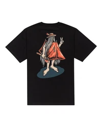 Element T-Shirt Happy Camper Schwarz