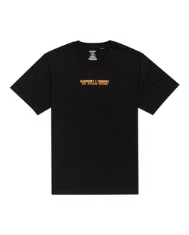 Element T-Shirt Happy Camper Schwarz Element T-Shirt Happy Camper Schwarz
