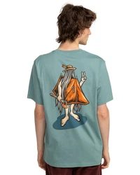 Element T-Shirt Happy Camper Grün/Türkis/Blau/Hellgrün