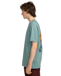 Element T-Shirt Happy Camper Grün/Türkis/Blau/Hellgrün