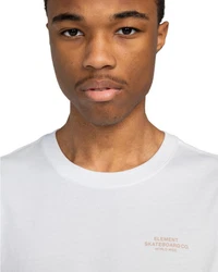 Element T-Shirt Skateboard Co Weiß
