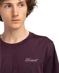 Element T-Shirt Bugs World Dunkelrot/Lila/Rosa/Bordeaux