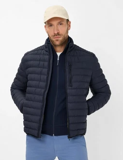 Brax Steppjacke Style CRAIG Dunkelblau/Hellblau
