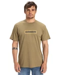 Quiksilver T-Shirt Ev Sun Dagger Khaki/Dunkelgrün/Beige/Braun