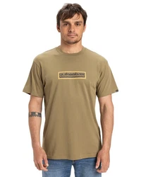 Quiksilver T-Shirt Ev Sun Dagger Khaki/Dunkelgrün/Beige/Braun