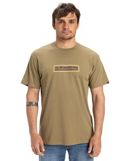 Quiksilver T-Shirt Ev Sun Dagger Khaki/Dunkelgrün/Beige/Braun