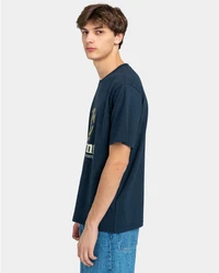 Element T-Shirt Vertical Dunkelblau/Grün