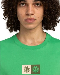 Element T-Shirt Dual Grün/Türkis/Neonfarben