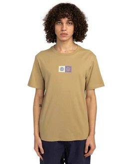 Element T-Shirt Dual Beige/Khaki/Braun