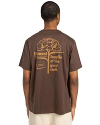 Element T-Shirt Supplier Dunkelbraun/Khaki/Braun/Beige