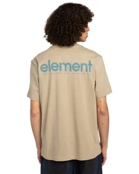 Element T-Shirt Simple Logo Khaki/Beige