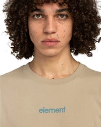 Element T-Shirt Simple Logo Khaki/Beige