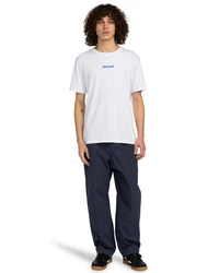 Element T-Shirt Simple Logo Weiß/Dunkelblau/Creme/Grau