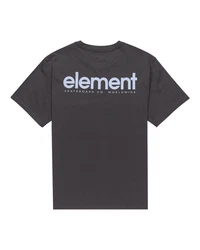 Element T-Shirt Simple Logo Dunkelgrau/Grau