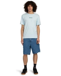 Element T-Shirt Simple Logo Hellblau/Blau