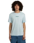 Element T-Shirt Simple Logo Hellblau/Blau
