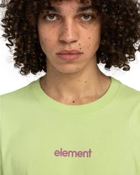 Element T-Shirt Simple Logo Neonfarben/Hellgrün/Gelb/Grün