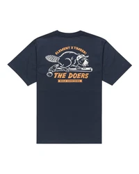Element T-Shirt Timber Builder Dunkelblau/Blau/Hellblau/Grau