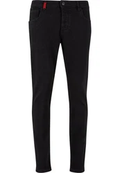 2Y Premium Alejandro Basic Slim Fit Jeans Schwarz/Dunkelblau