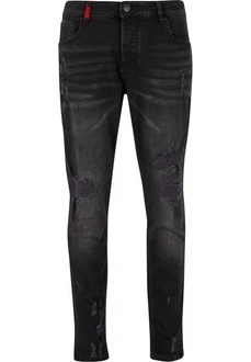 2Y Studios Jeans 2Y MIGUEL SLIM FIT Schwarz/Dunkelgrau 2Y Studios Jeans 2Y MIGUEL SLIM FIT Schwarz/Dunkelgrau