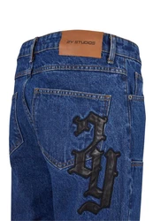 2Y Studios 2Y Cavo Carpenter Straight Jeans Schwarz/Dunkelblau/Orange/Blau/Fliederfarben