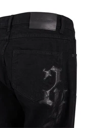 2Y Studios 2Y Cavo Carpenter Straight Jeans Schwarz/Dunkelblau/Orange