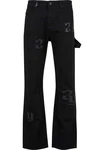 2Y Studios 2Y Cavo Carpenter Straight Jeans Schwarz/Dunkelblau/Orange