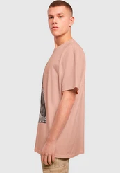 2Y Studios T-Shirt Doberman Oversize Tee Rosa
