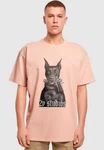 2Y Studios T-Shirt Doberman Oversize Tee Rosa