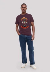 F4NT4STIC T-Shirt Guns 'n' Roses Appetite For Destruction Dunkelrot/Lila/Bordeaux/Rot