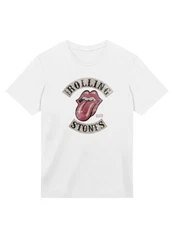 F4NT4STIC T-Shirt The Rolling Stones Tour '78 Streetwear Weiß