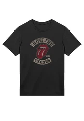 F4NT4STIC T-Shirt The Rolling Stones Tour '78 Streetwear Schwarz/Orange/Blau/Lila