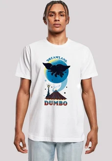 F4NT4STIC T-Shirt Disney Dumbo Dreamland Beige/Gelb/Hellblau/Braun F4NT4STIC T-Shirt Disney Dumbo Dreamland Beige/Gelb/Hellblau/Braun